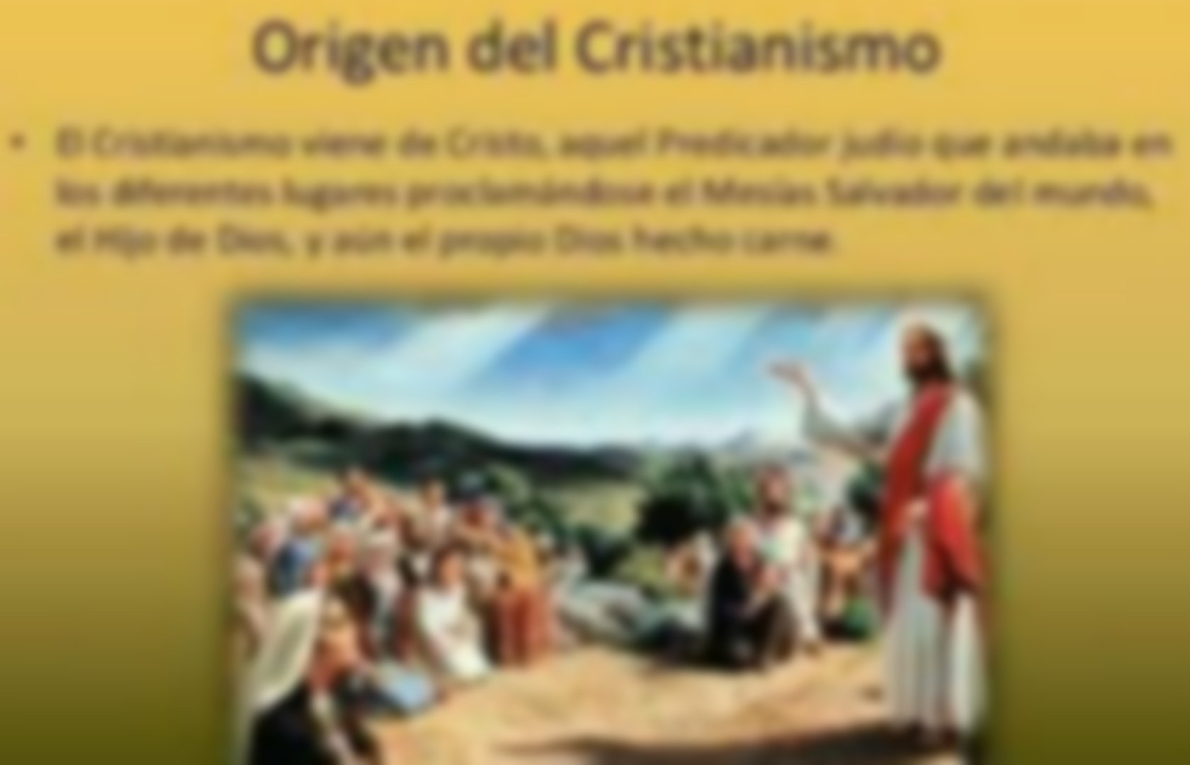 Tema 5. El Origen Del Cristianismo. Jesús | Pearltrees