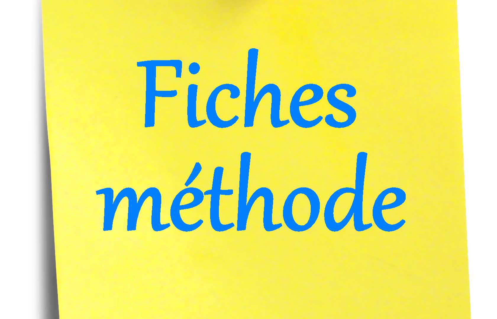 Fiches méthode Fiches Pearltrees