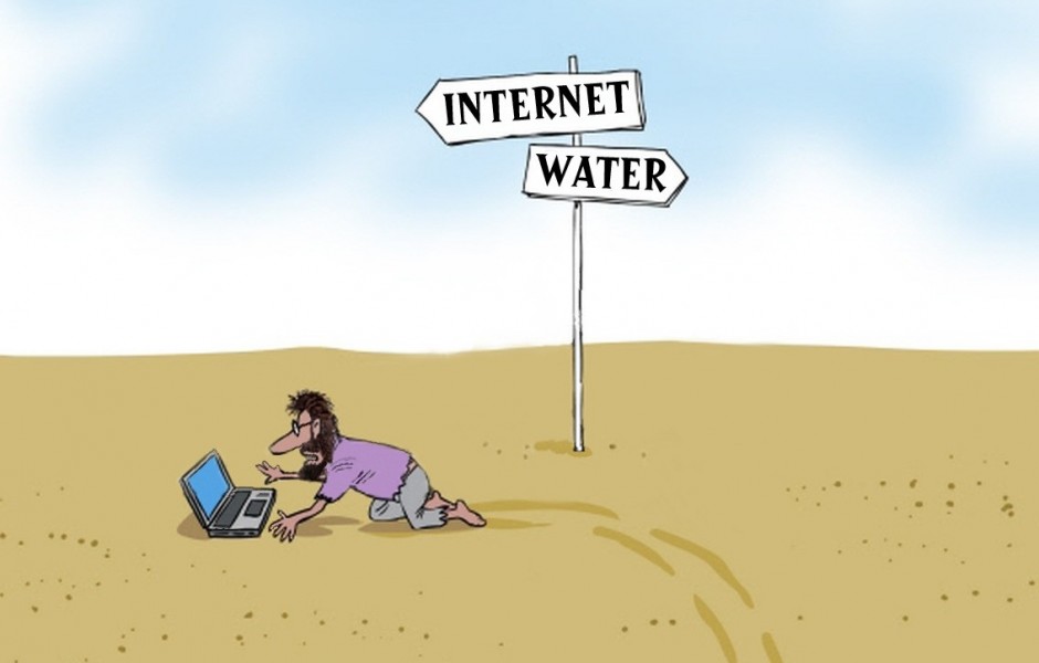 CARTOON | Internet Vs. Water | Pearltrees