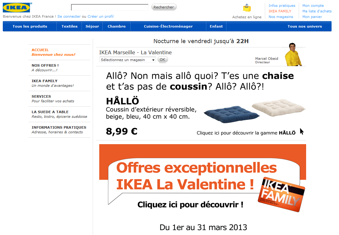 Ikea : T'es une chaise et t'as pas de coussin ? | Pearltrees