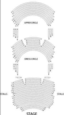 Crown Theatre Seating Map Perth | Elcho Table